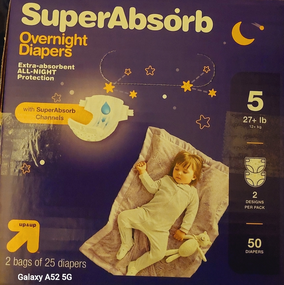 Up & up Overnight diapers